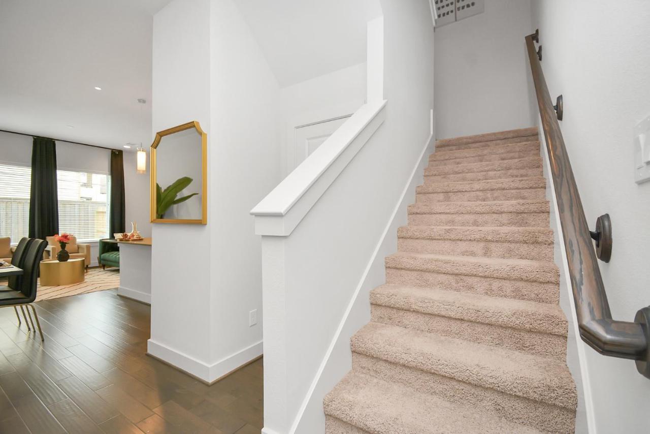 Emerald Palace - New, Modern 3Br Townhome Close To Downtown, Nrg, Med Ctr Χιούστον Εξωτερικό φωτογραφία