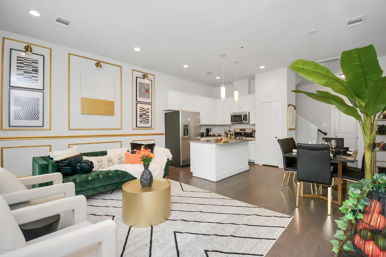Emerald Palace - New, Modern 3Br Townhome Close To Downtown, Nrg, Med Ctr Χιούστον Εξωτερικό φωτογραφία