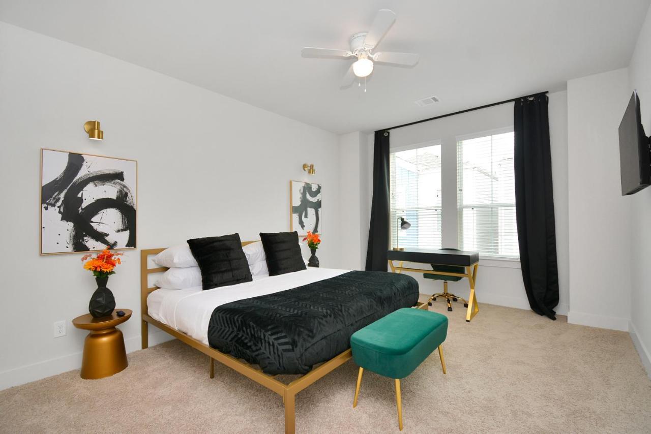 Emerald Palace - New, Modern 3Br Townhome Close To Downtown, Nrg, Med Ctr Χιούστον Εξωτερικό φωτογραφία