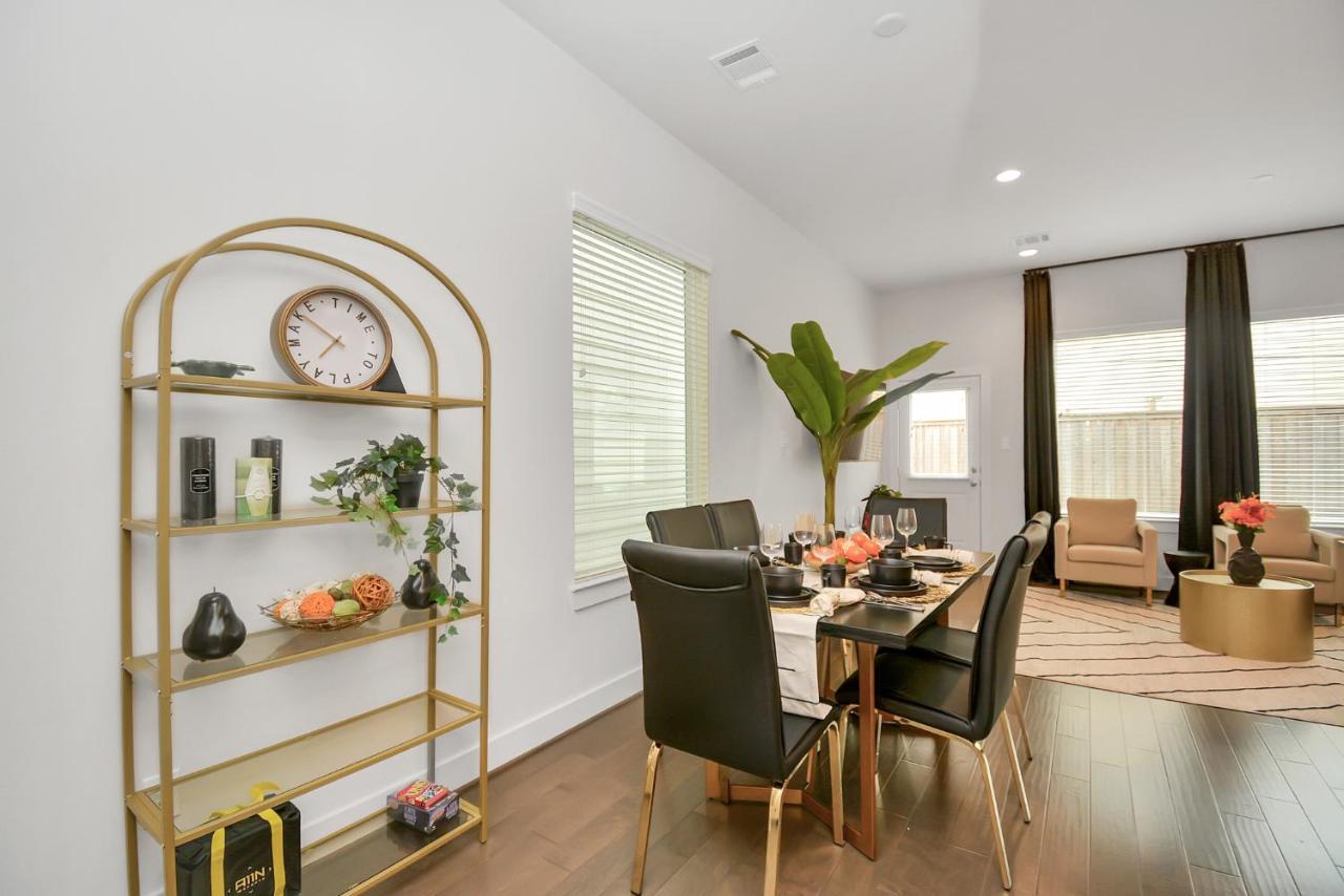 Emerald Palace - New, Modern 3Br Townhome Close To Downtown, Nrg, Med Ctr Χιούστον Εξωτερικό φωτογραφία